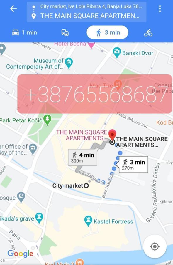 The Main Square Apartments Banja Luka Luaran gambar